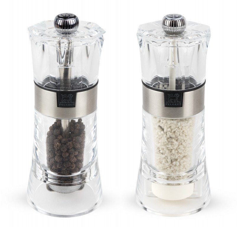 Oslo - Set of salt and pepper mills 14cm, acryl