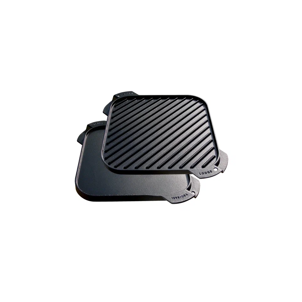 26 cm Cast Iron Reversible Grill/Griddle