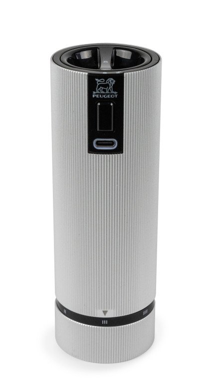 Line - Electric salt mill 15cm, aluminium