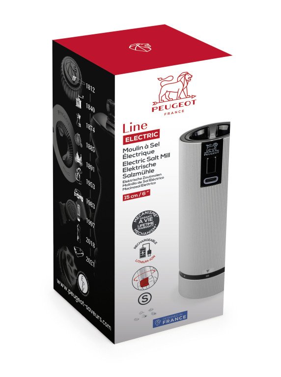 Line - Electric salt mill 15cm, aluminium - Image 2