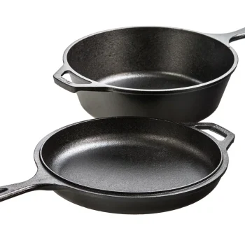 26 cm, 2,84 L Cast Iron Combo Cooker