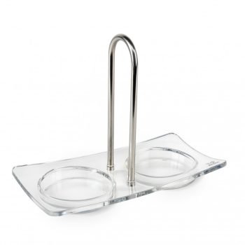 Linea - Acrylic tray 19x9x15cm